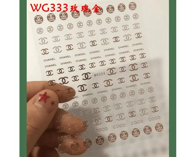 Sticker decor unghii WG333 - WG333 - Everin.ro