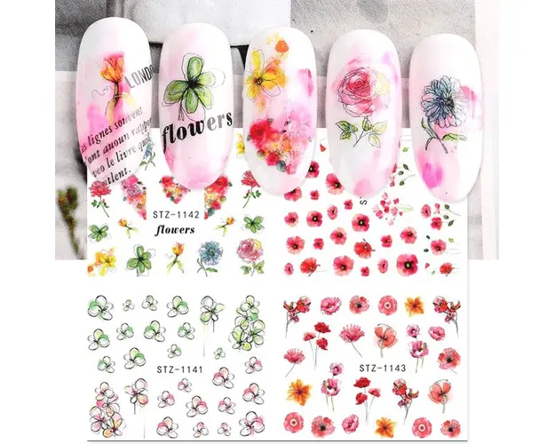 Tatuaj Decor Unghii 4 Modele I-02 - I-02 - Everin.ro