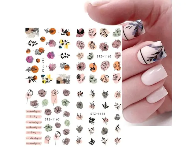 Tatuaj Decor Unghii 4 Modele I-07 - I-07 - Everin.ro