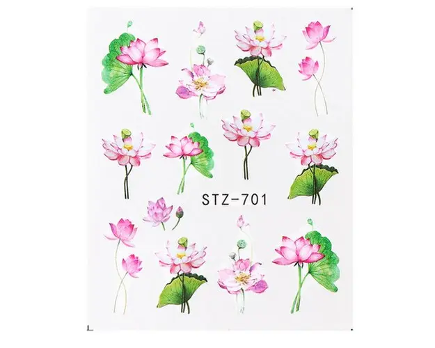 Tatuaj decor unghii STZ-701 - STZ701 - Everin.ro