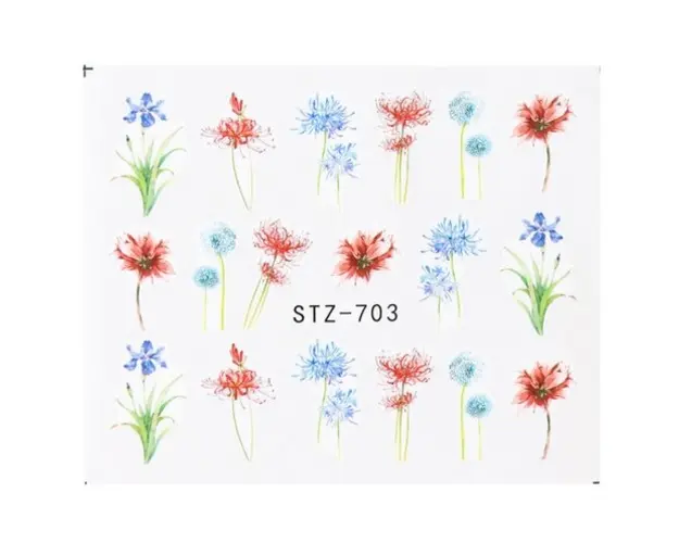 Tatuaj decor unghii STZ-703 - STZ703 - Everin.ro