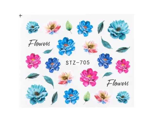 Tatuaj decor unghii STZ-705 - STZ705 - Everin.ro