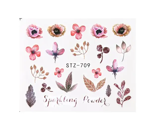 Tatuaj decor unghii STZ-709 - STZ709 - Everin.ro