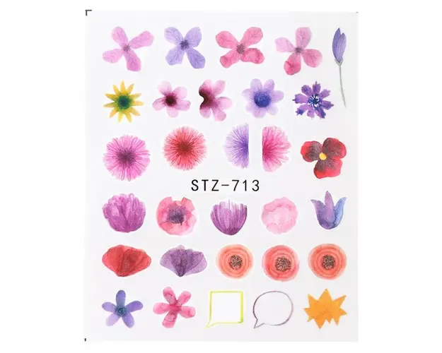 Tatuaj decor unghii STZ-713 - STZ713 - Everin.ro