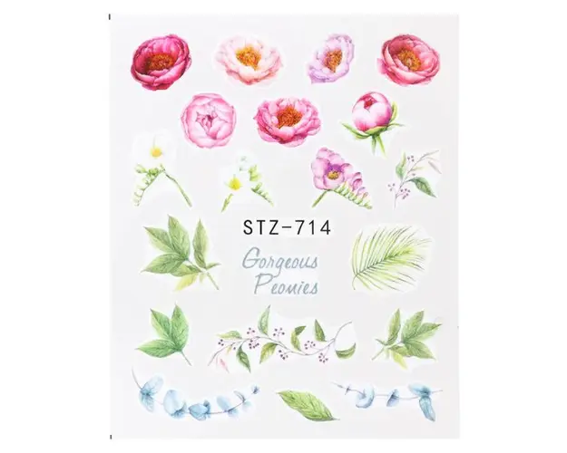 Tatuaj decor unghii STZ-714 - STZ714 - Everin.ro