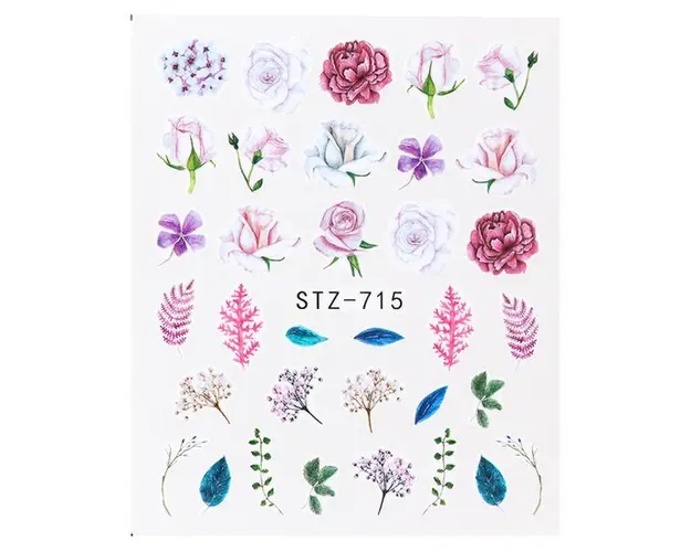 Tatuaj decor unghii STZ-715 - STZ715 - Everin.ro