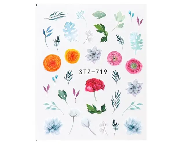 Tatuaj decor unghii STZ-719 - STZ719 - Everin.ro