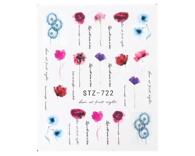Tatuaj decor unghii STZ-722 - STZ722 - Everin.ro