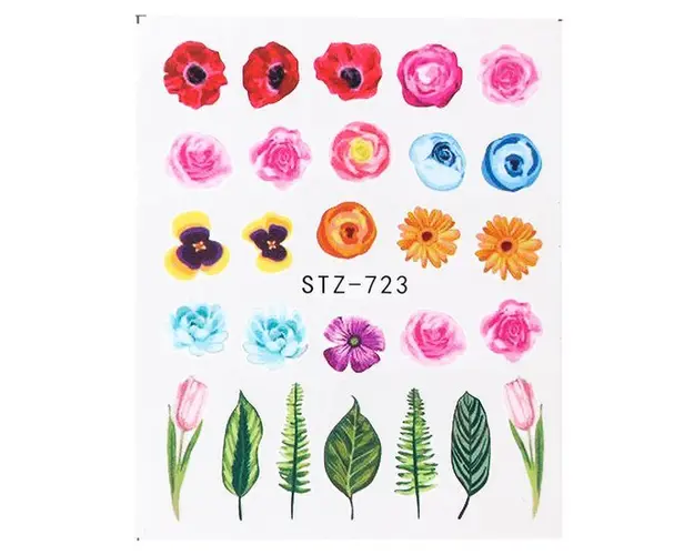 Tatuaj decor unghii STZ-723 - STZ723 - Everin.ro