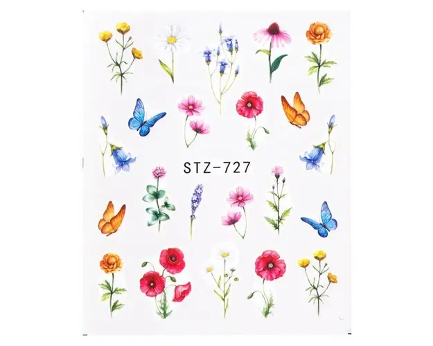 Tatuaj decor unghii STZ-727 - STZ727 - Everin.ro