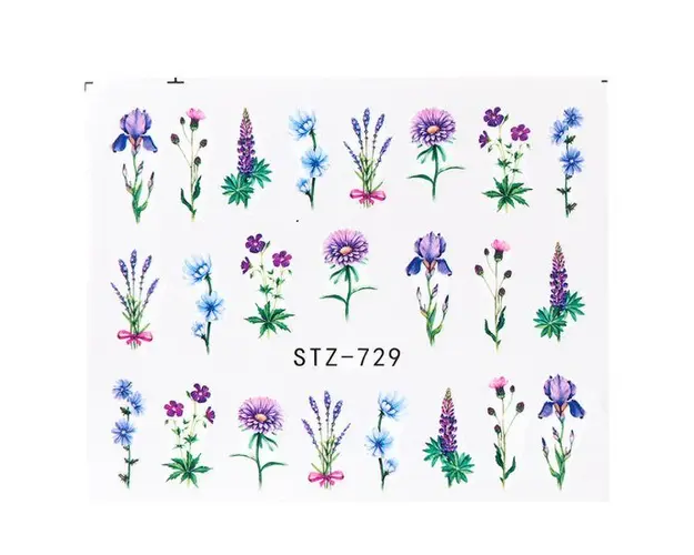 Tatuaj decor unghii STZ-729 - STZ729 - Everin.ro