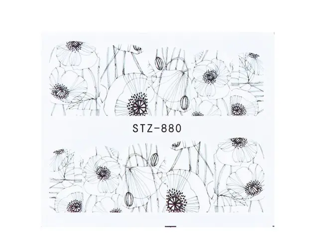Tatuaj decor unghii STZ-880 - STZ880 - Everin.ro