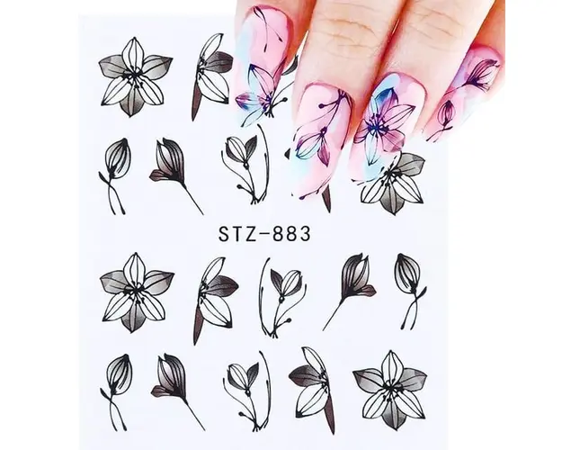 Tatuaj decor unghii STZ-883 - STZ883 - Everin.ro
