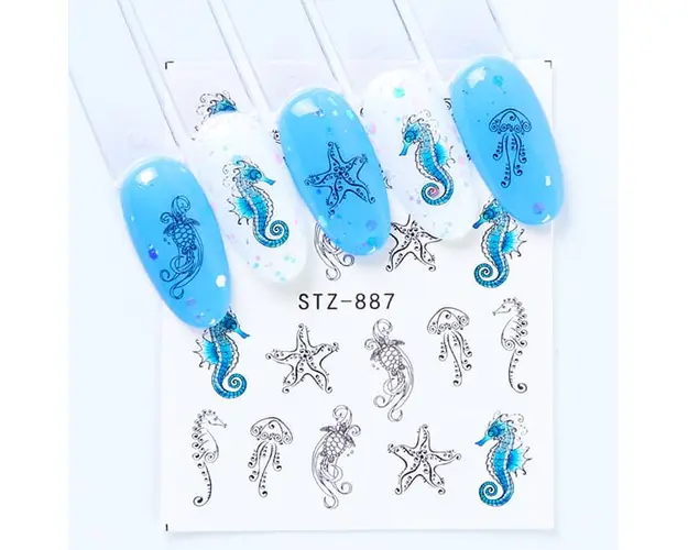 Tatuaj decor unghii STZ-887 - STZ887 - Everin.ro