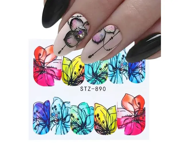 Tatuaj decor unghii STZ-890 - STZ890 - Everin.ro