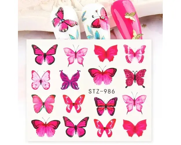 TATUAJ DECOR UNGHII STZ-986 - STZ-986 - Everin.ro