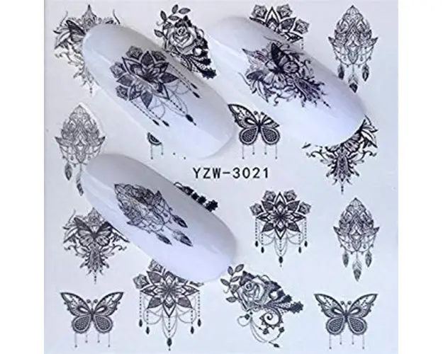 Tatuaj decor unghii YZW-3021 - YZW-3021 - Everin.ro