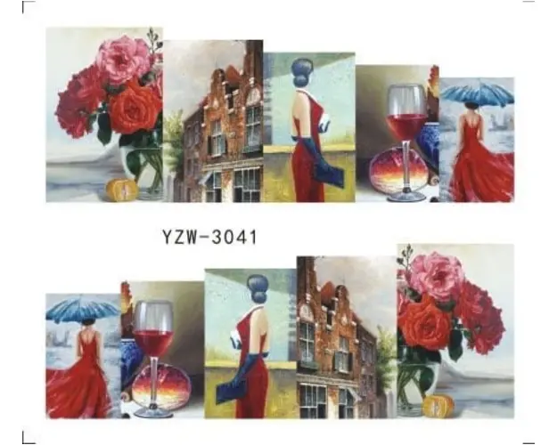 Tatuaj decor unghii YZW-3041 - YZW-3041 - Everin.ro