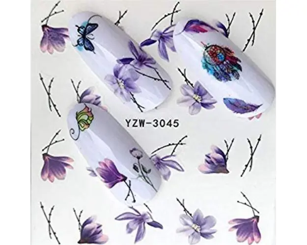 Tatuaj decor unghii YZW-3045 - YZW-3045 - Everin.ro