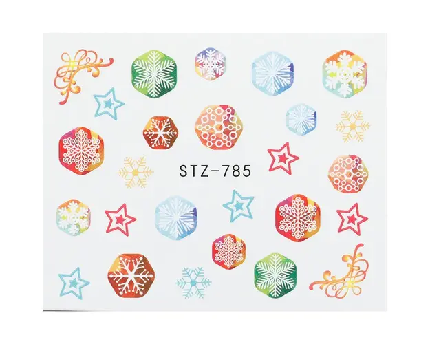 TATUAJ DECOR UNGHII IARNA STZ-785 - STZ-785 - Everin.ro