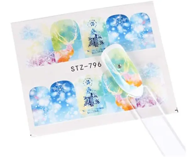 TATUAJ DECOR UNGHII IARNA STZ-796 - STZ-796 - Everin.ro