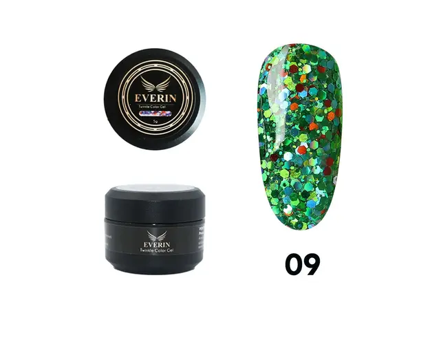 Twinkle color gel Everin- 09 - TE09 - Everin.ro