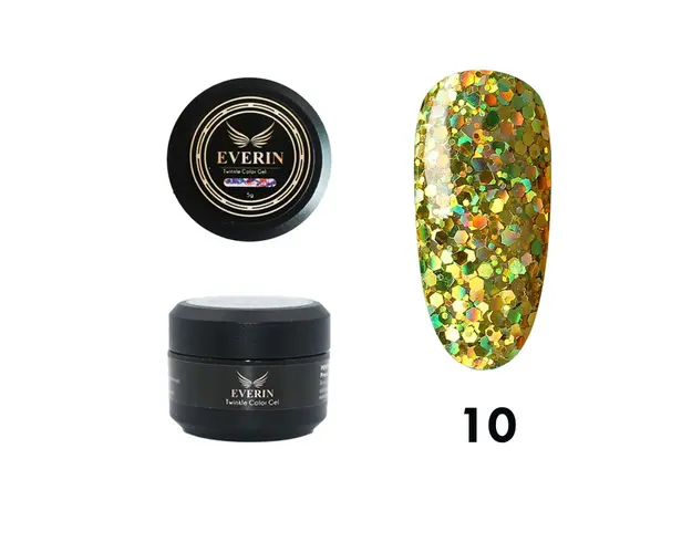 Twinkle color gel Everin- 010 - TE10 - Everin.ro