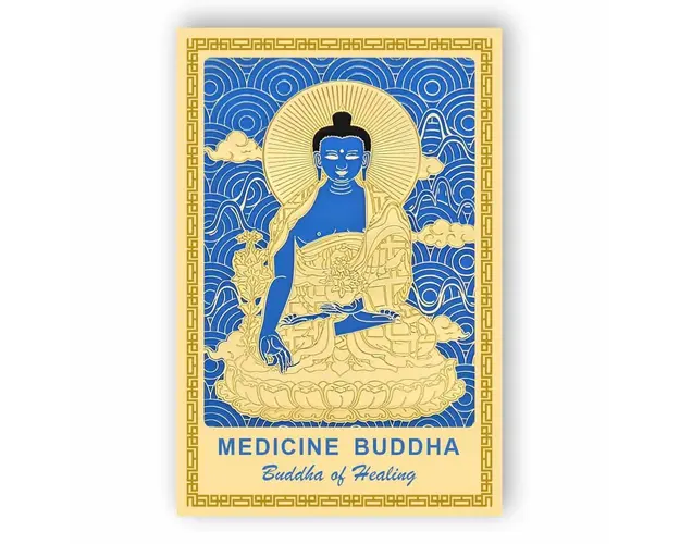 Tablou cu Buddha Medicine 20×30 cm