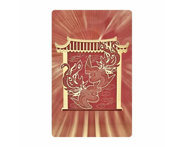 Card cu Yang Energy cu Phoenix