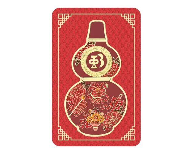 Card pentru sanatate si abundenta cu Wu Lou (ulu) 2024