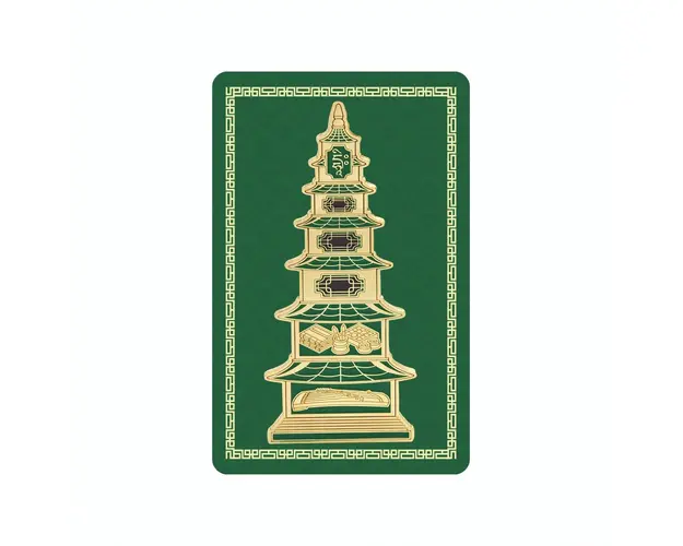 Card cu pagoda invataturii 2025