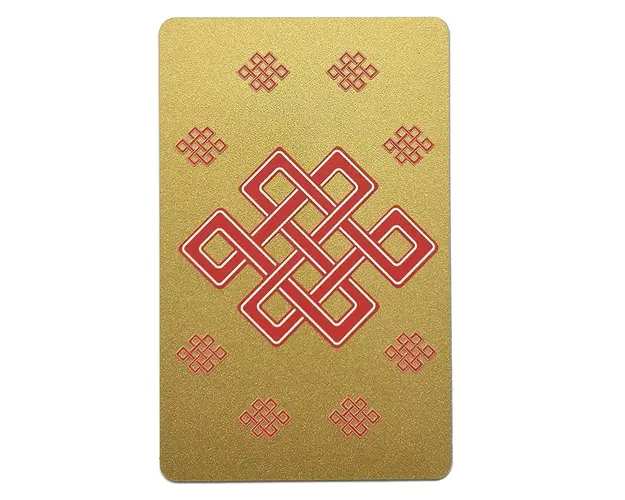 Card feng shui cu Dragon si Sobolan, Mangusta in forma de cifra 8 si nodul mistic