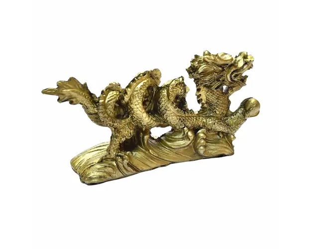 Dragon auriu cu perla nemuririi