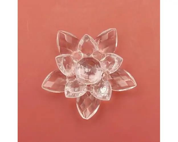 Floare de lotus din cristal
