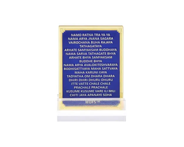 Placa cu zeita KUAN YIN pe lotus pentru protectia casei si familiei