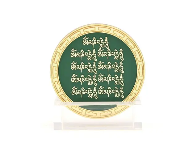Placa cu zeita Kwan Yin cu bebelus in brate pentru fertilitate in cuplu