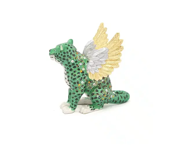 Statueta cu Leopardul celest