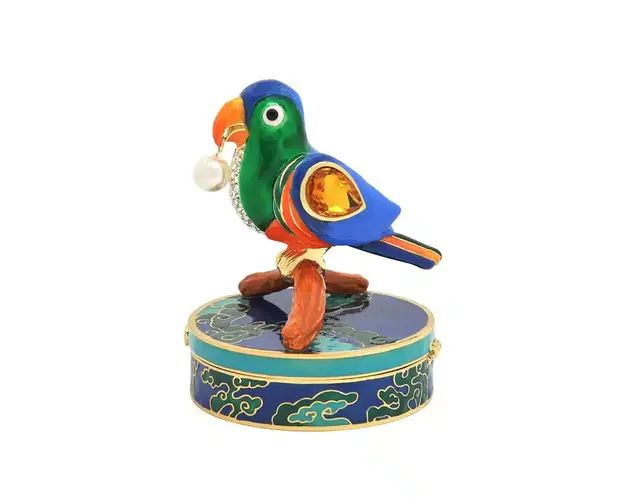 Statueta cu Macawul (papagalul) abundentei