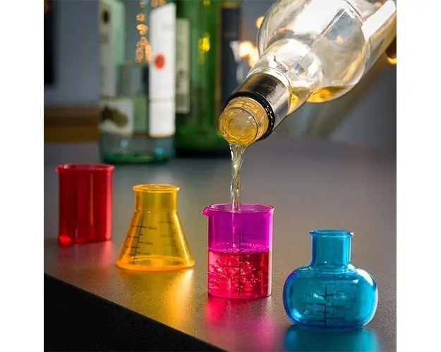 Set 4 pahare de aperitiv Chemistry