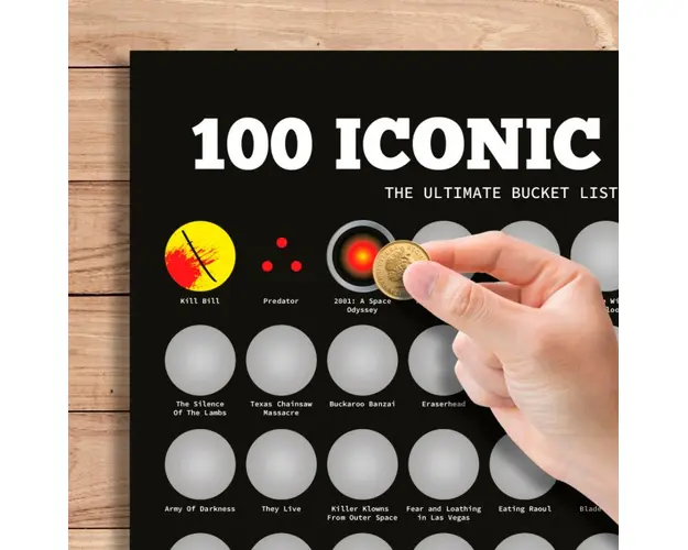 Poster razuibil 100 filme de neratat