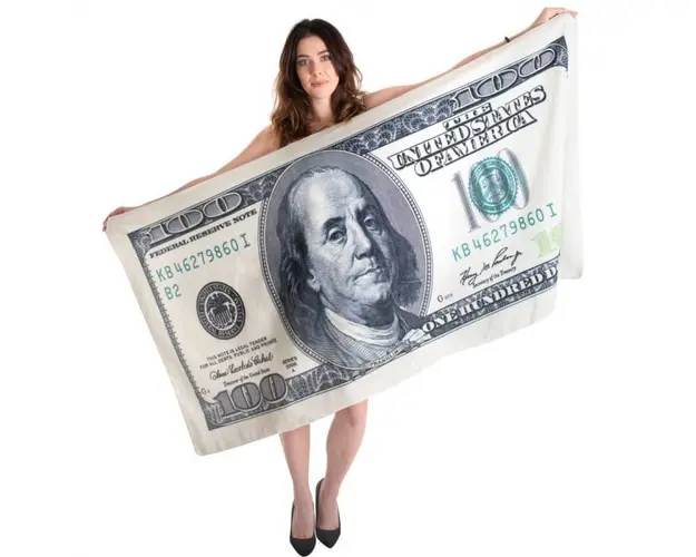 Prosop de baie pentru bogati - DOLLAR