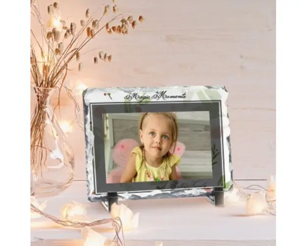 Rama Foto Personalizata Ardezie - Magic Moments