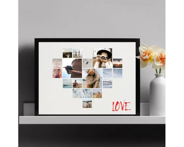 Rama foto personalizata Love 18 poze