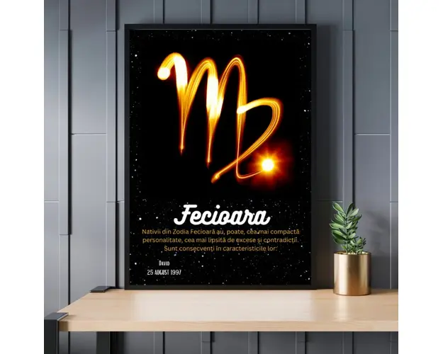 Rama foto personalizata Fecioara