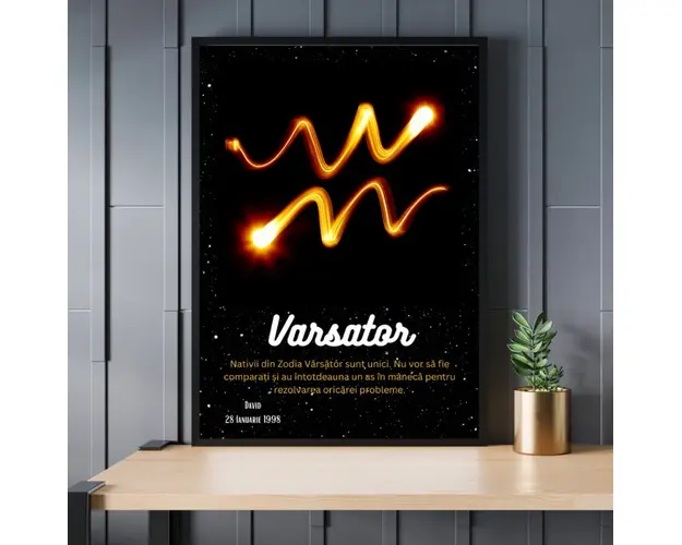 Rama foto personalizata Varsator