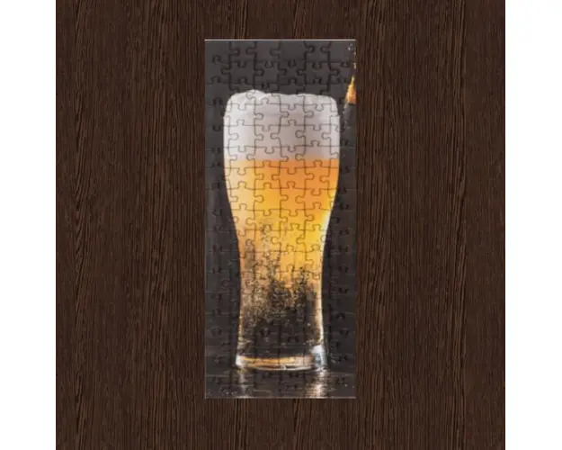 Puzzle in forma de bere