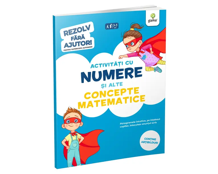 Activitati cu numere si alte concepte matematice 3-5 ani