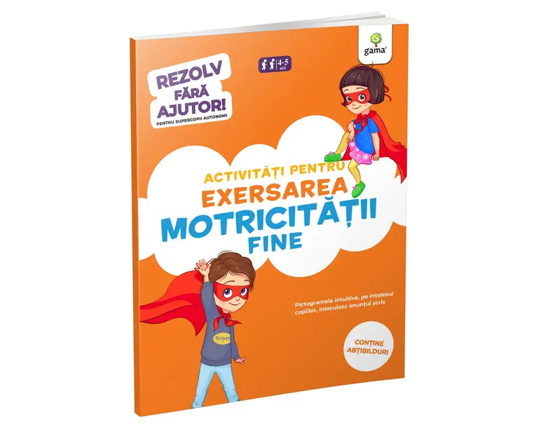 Activitati pentru exersarea motricitatii fine 3-5 ani