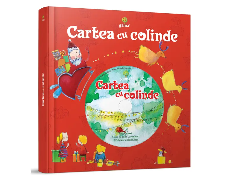 Cartea cu colinde si CD