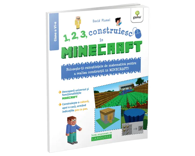 1, 2, 3, construiesc in Minecraft